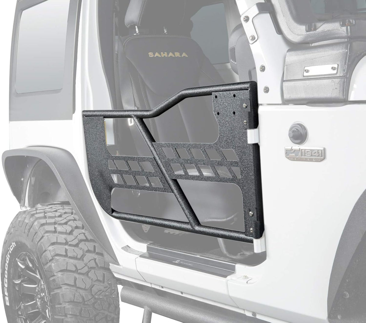 Tubular Half Door for Jeep Wrangler JK 2-Door (Sold as Pair) P57840