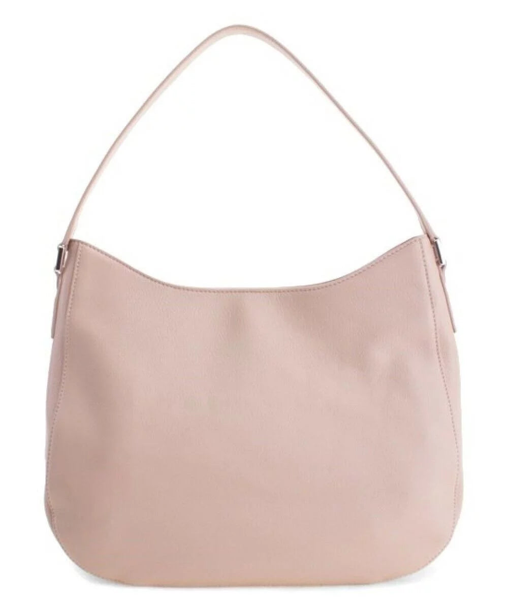 Leather Slouchy Hobo Bag U569