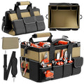 15.5 Inch 17-Pocket Portable Tool Bag with Adjustable Strap E27191