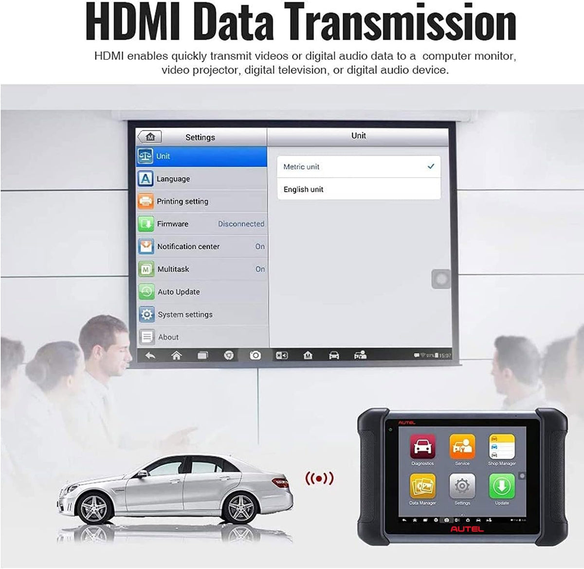 Automotive Diagnostic Scanner with Bi-Directional Control Q862