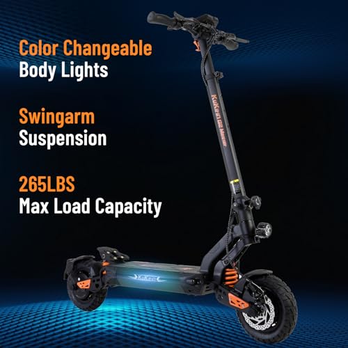 40 Mph 40 Miles 20.8Ah 10'' Off-Road Tire Foldable Electric Scooter T87392
