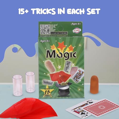 24 Packs Magic Trick Set with Over 15 Tricks Each W237152