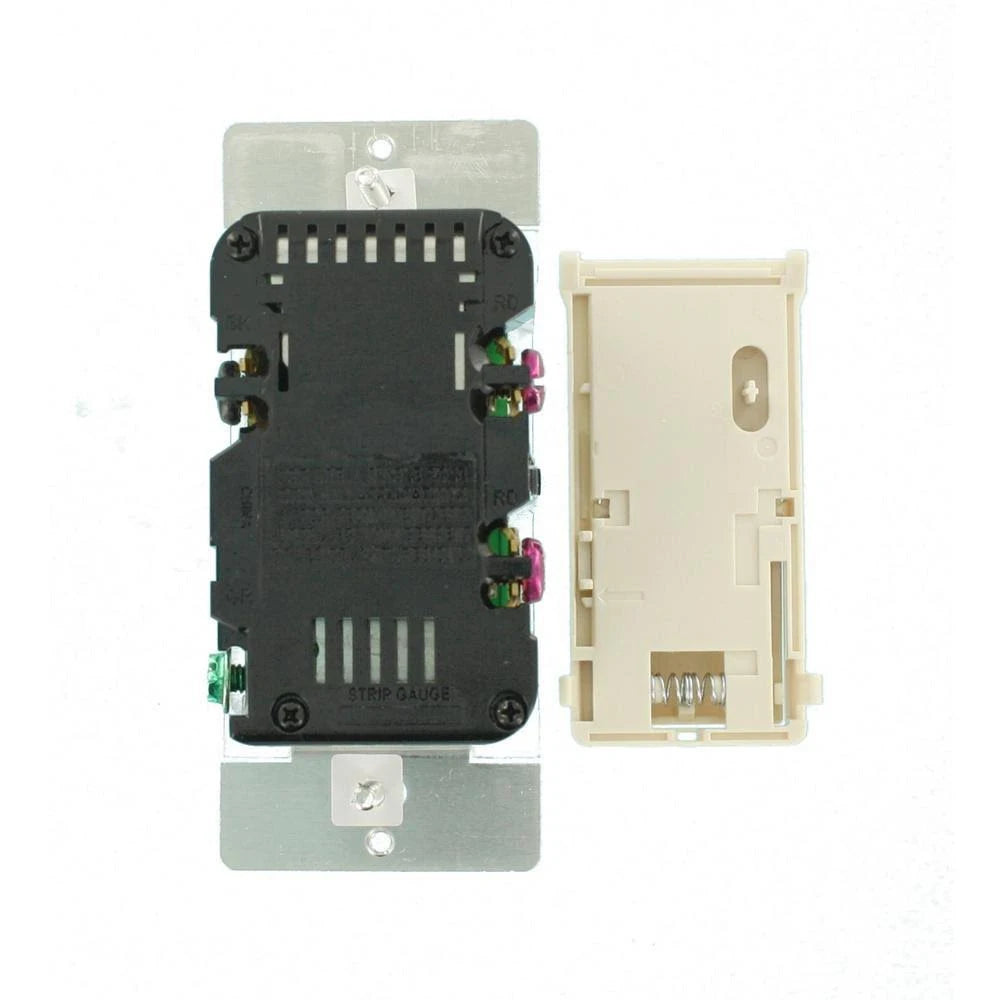 10-Pack White/Light Almond Rocker Slide Dimmer J827076