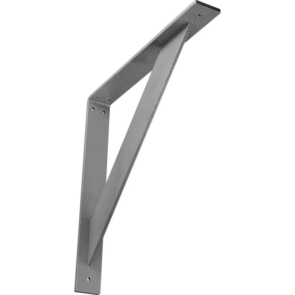 Steel Hammered Gray Bracket S3346