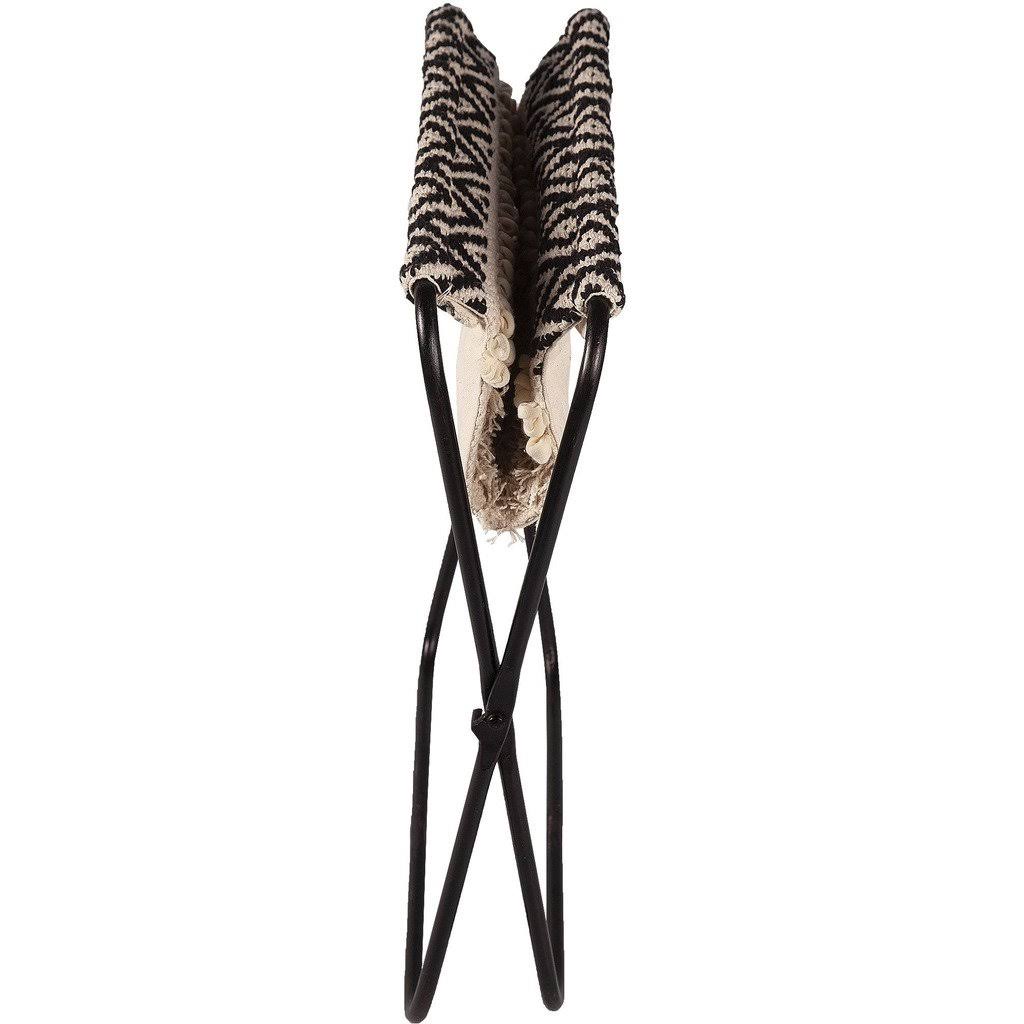 Natural and Black Stool T8802