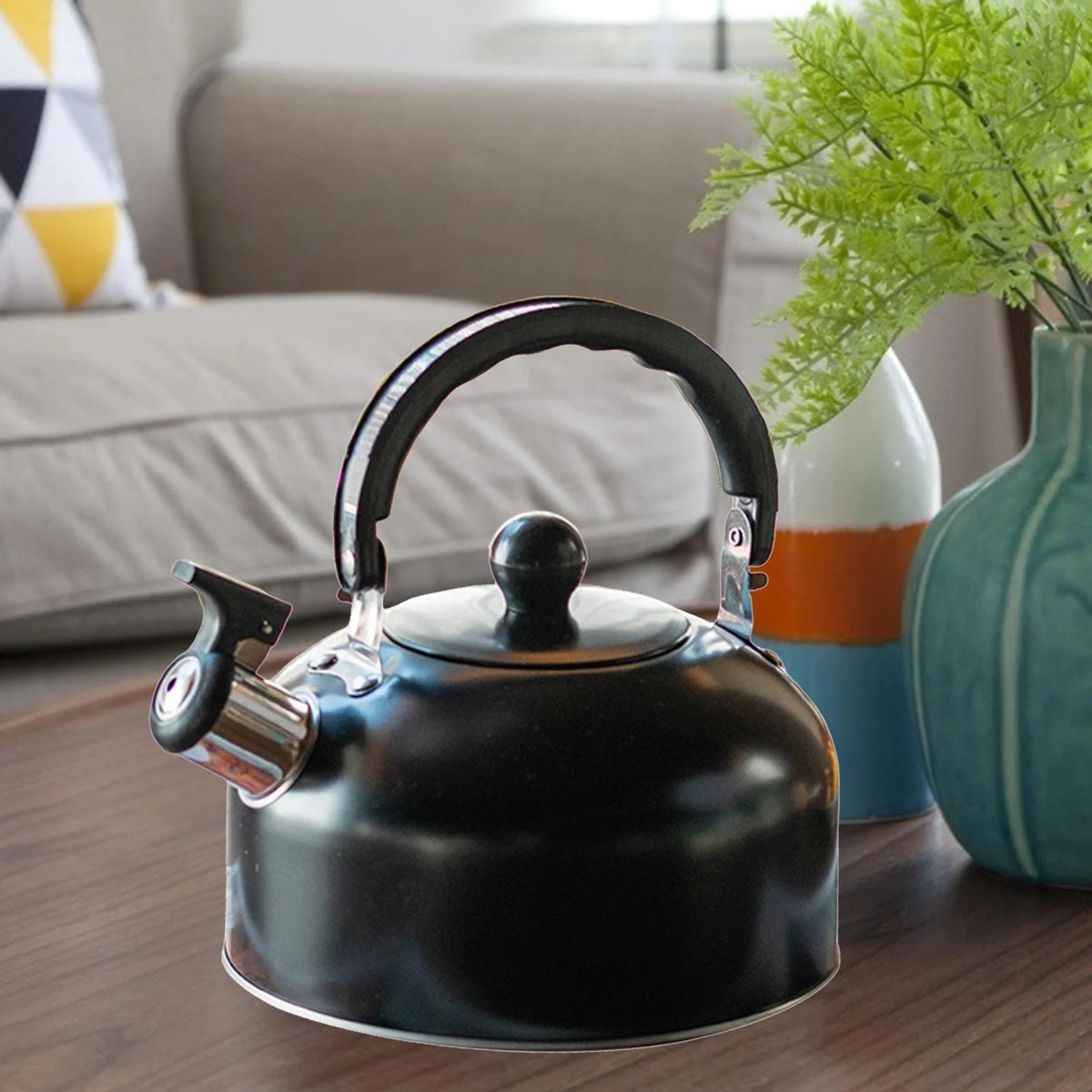 Black High Capacity Kettle Y630