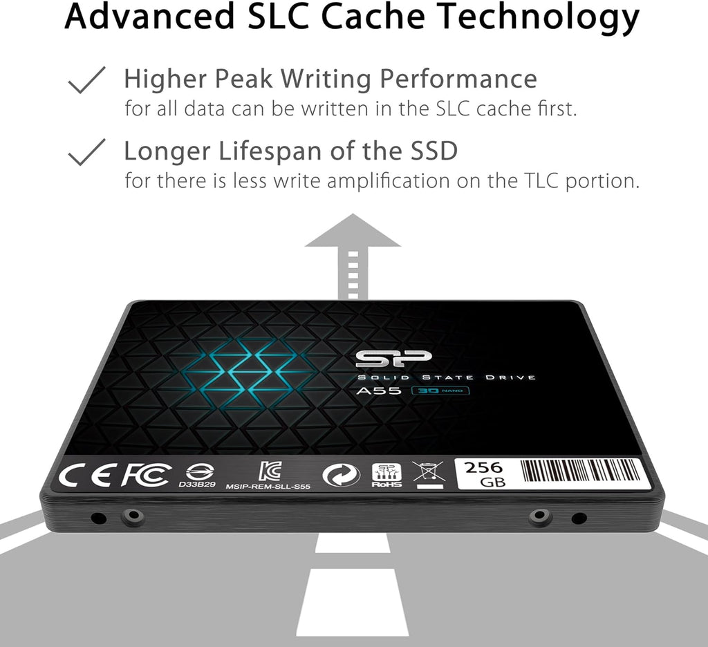 256GB SSD SATA III 2.5 7mm Internal Solid State Drive A2027