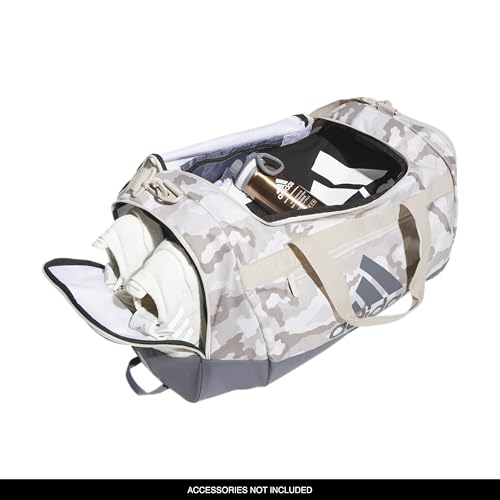 Large Black White Duffel Bag A30505
