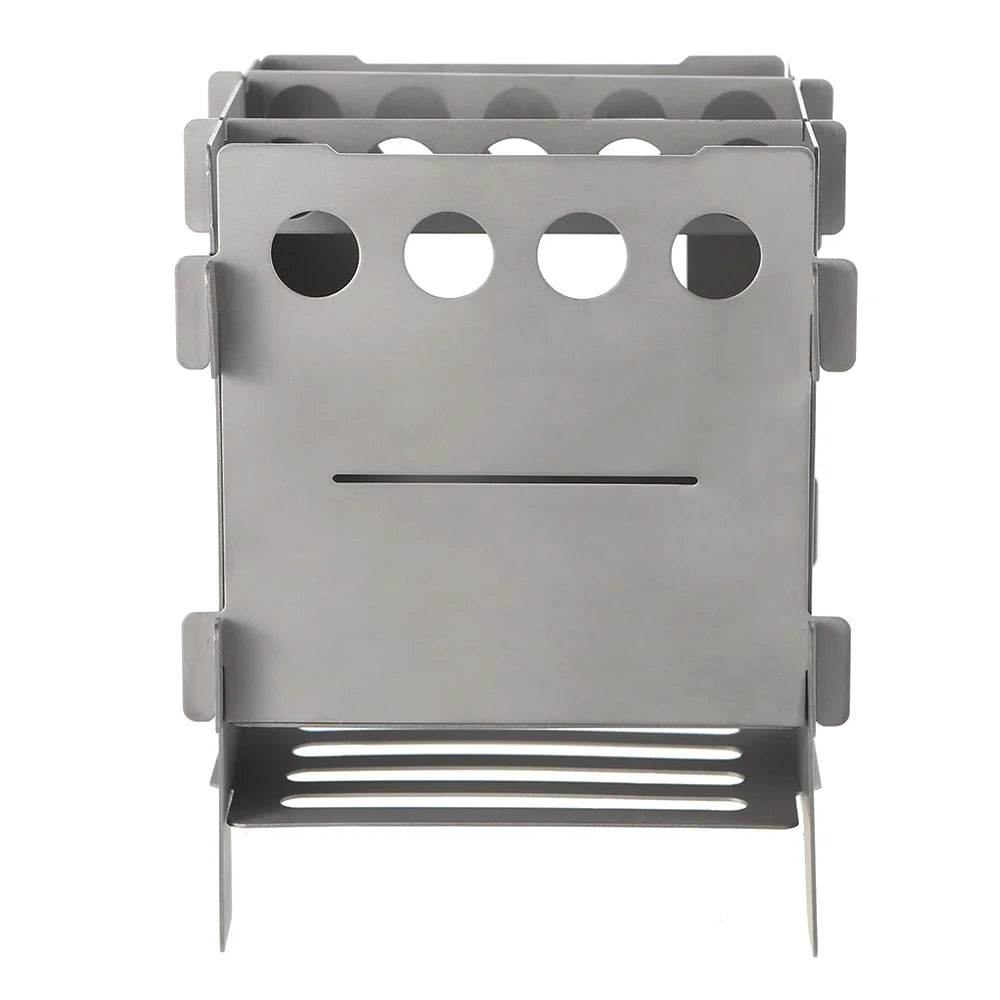 Titanium Folding Wood Pocket Camping Stove W612