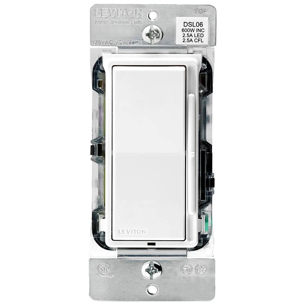 10-Pack White/Light Almond Rocker Slide Dimmer J827076
