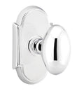 Double Dummy Clear Knob with Bright Nickel Z711093