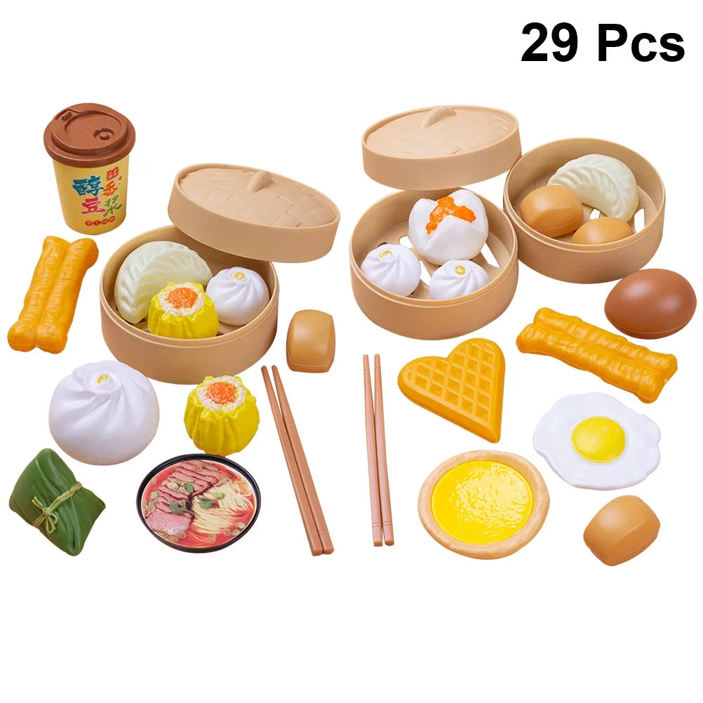 29pcs/2 Sets Kid Cooking Toys Kitchen Toys J554