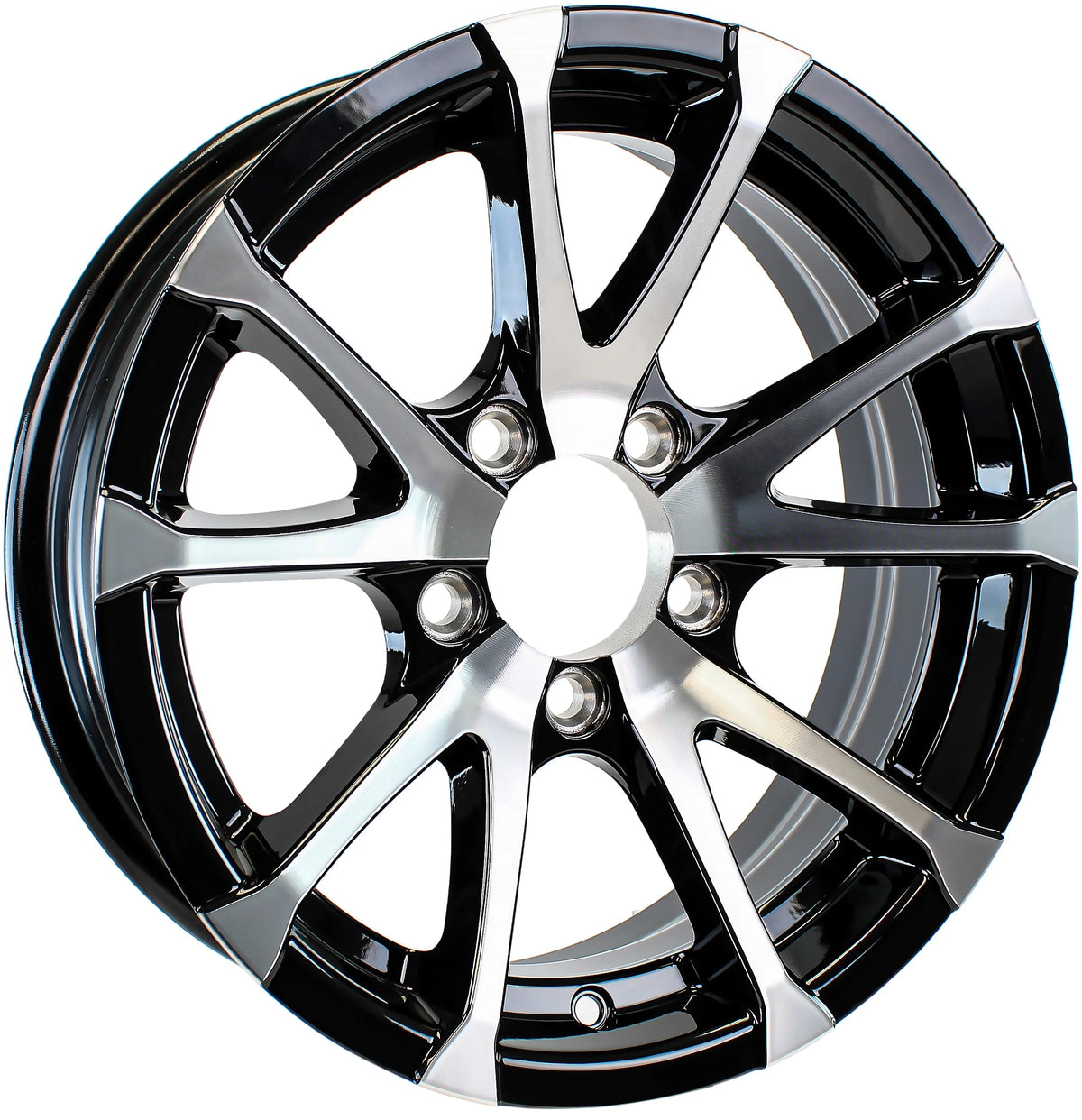 14 in. 5 Lug Aluminum Boat Camper Trailer Rim Wheel V226