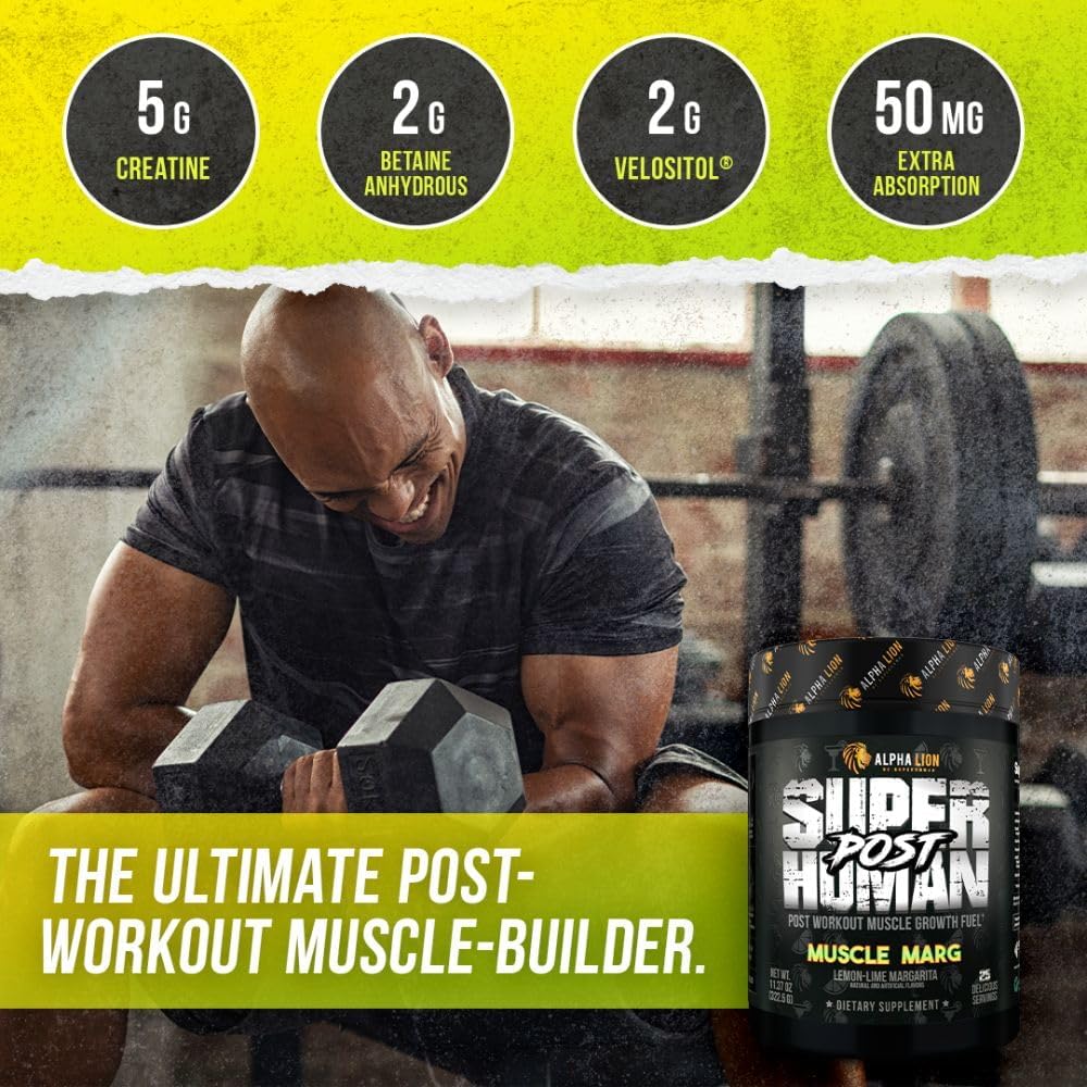 Superhuman Pre Workout Powder & Post Workout Recovery Bundle J269642