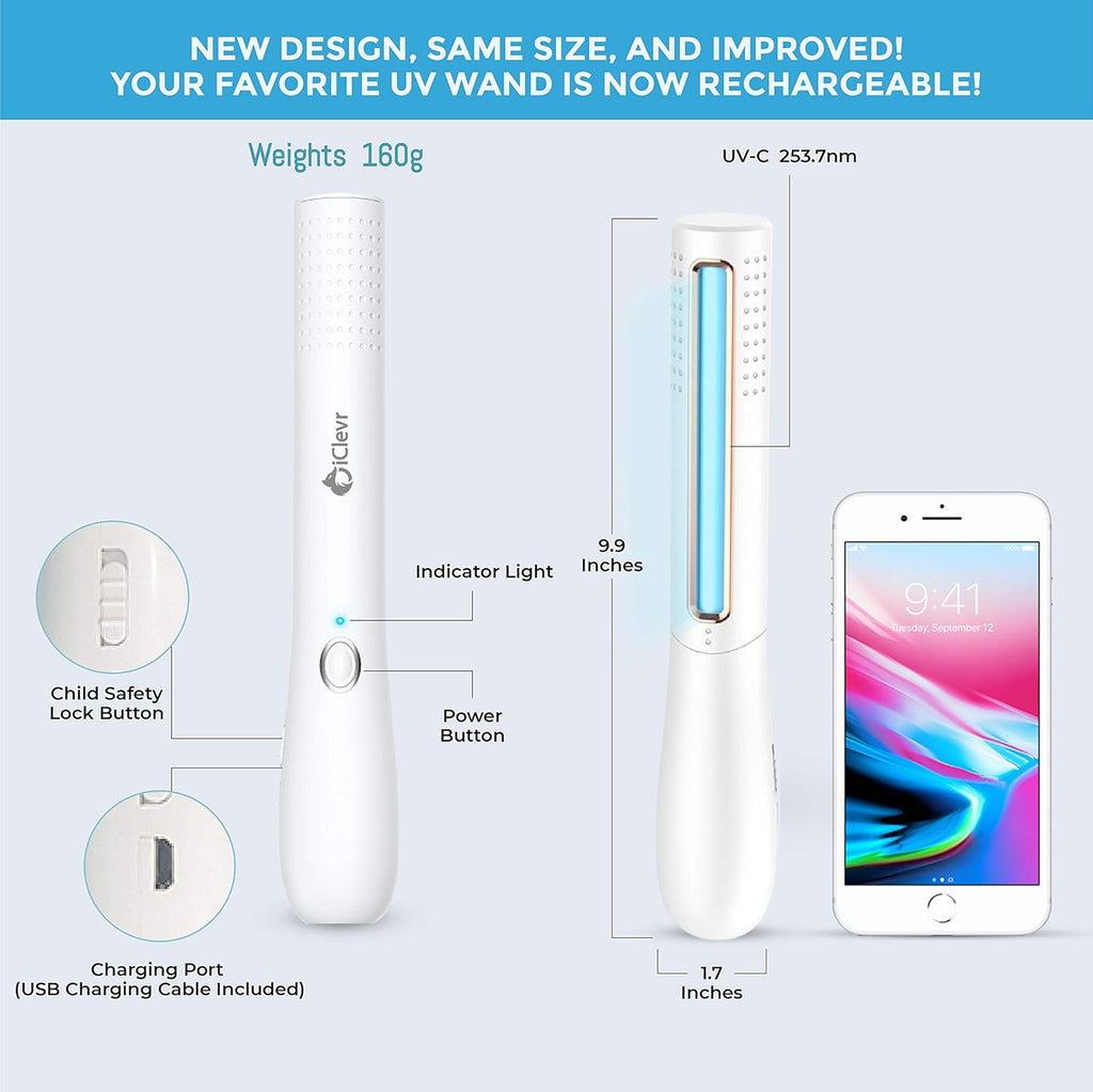 UV-C Light Sanitizer Wand Z175