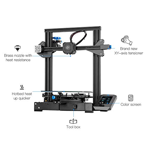3D Printer with Resume Printing Function 8.66x8.66x9.84 inch C59509