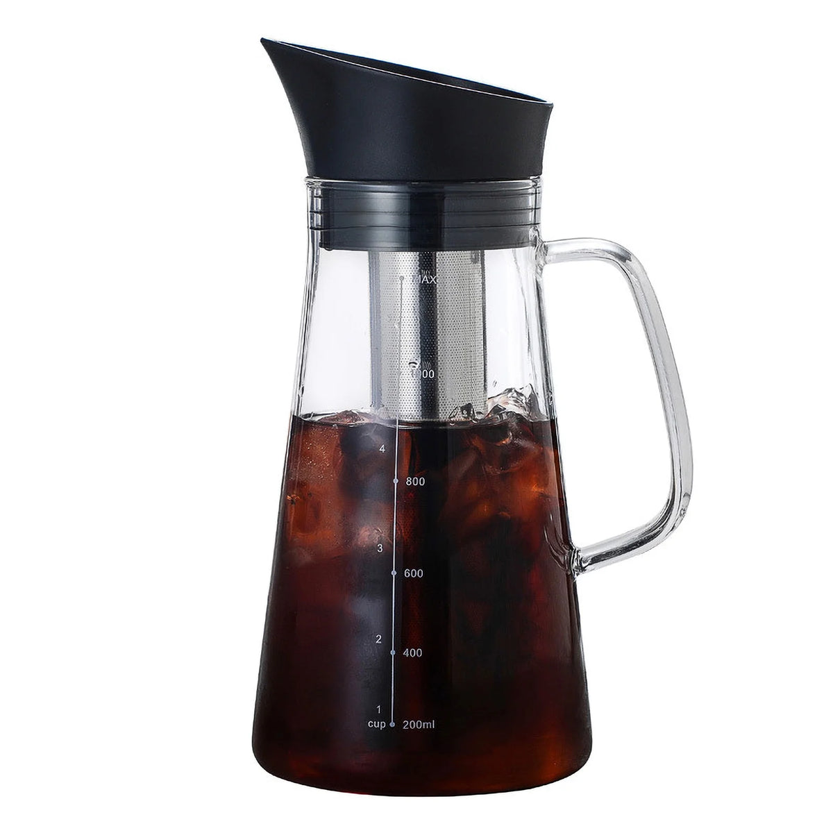 Cold Brew Maker Glass Stainless Steel Kettle R58102