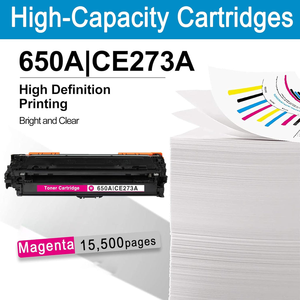 2 Pack Magenta Remanufactured Toner Cartridge N81282