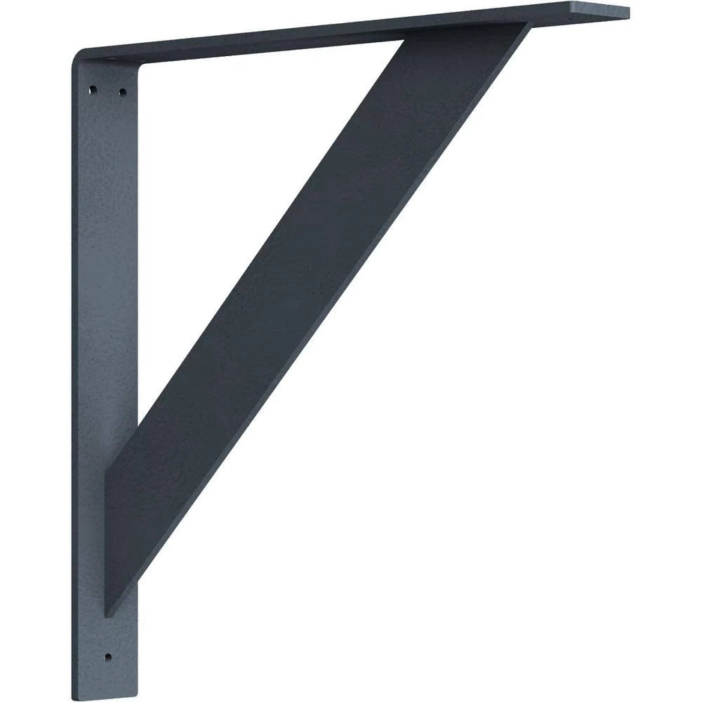 Steel Hammered Gray Bracket S3346