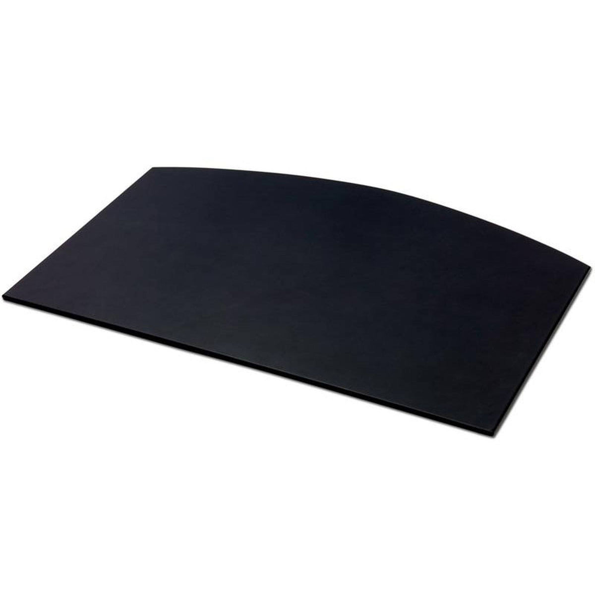 Black Leather Arched Desk Mat Q43740