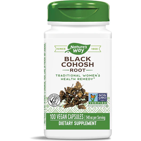 Black Cohosh Root 540 mg 100 caps F125