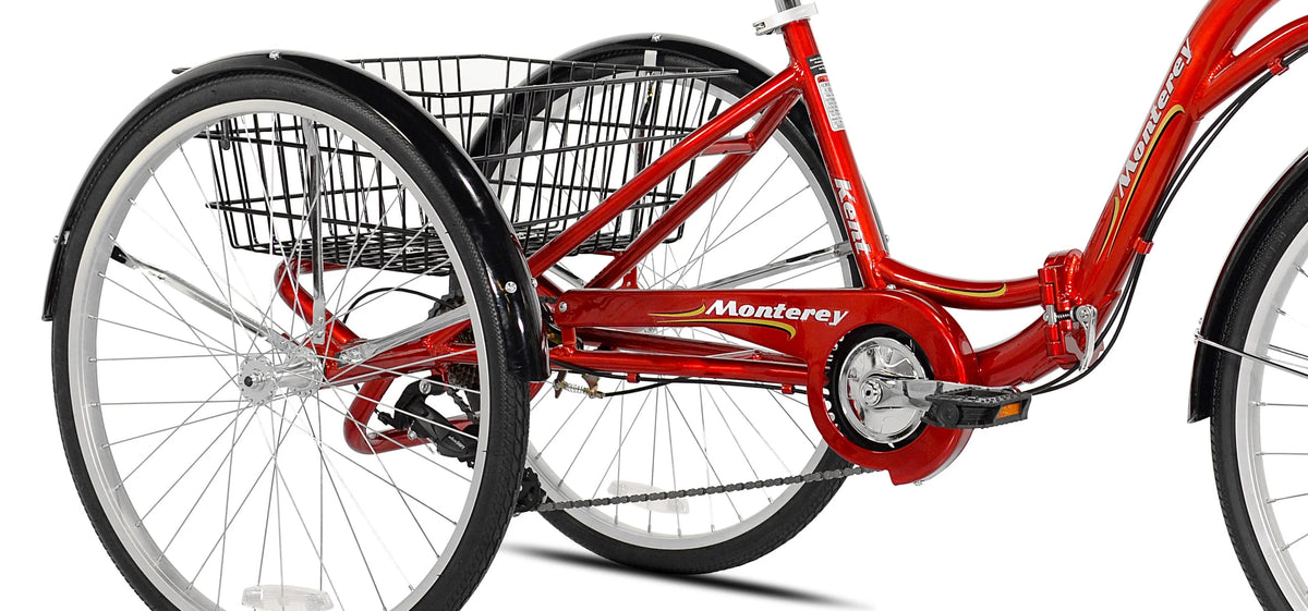 Aqua 7-Speed Folding Adult Tricycle A2602
