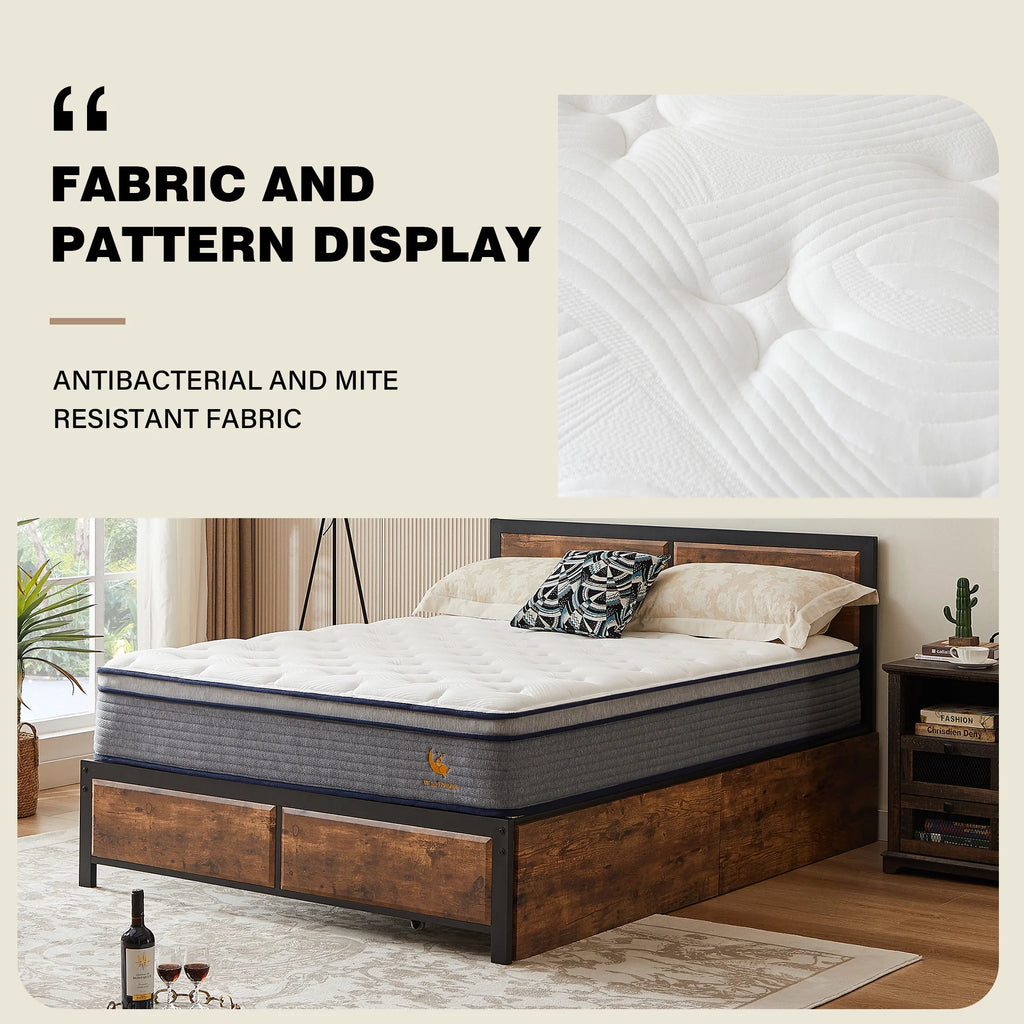 Queen Size Breathable Mattress W57664