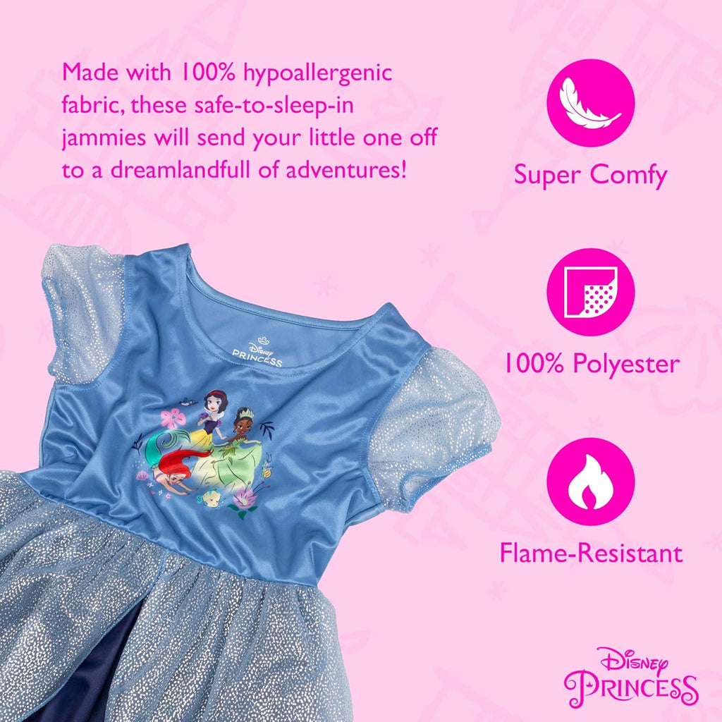 Girls' Fantasy Gown Nightgown, 3T U686508