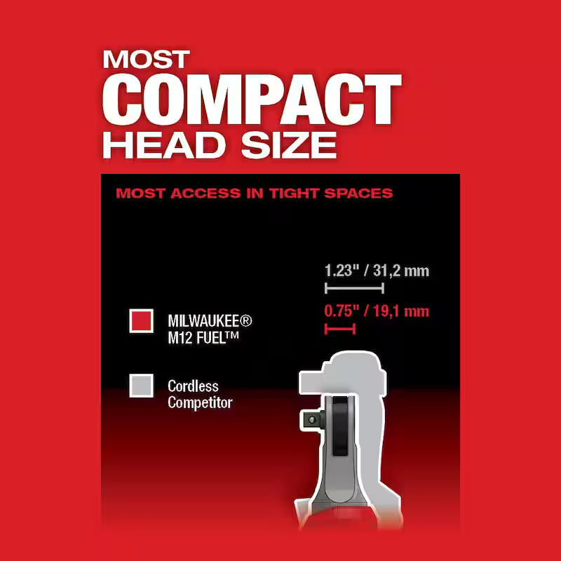 12V Lithium-Ion Brushless Cordless High Speed 3/8 in. Ratchet R9819