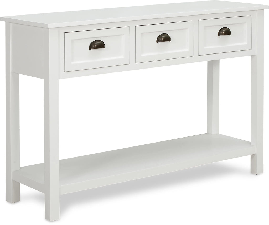 White Console Table T5924