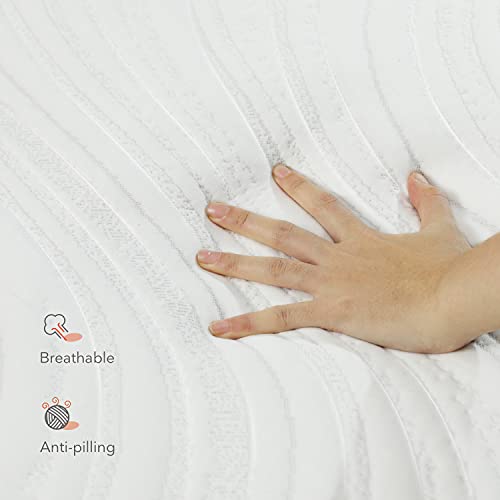 12” Hybrid Gel Memory Foam Pocket Innerspring Queen Size Mattress C834888