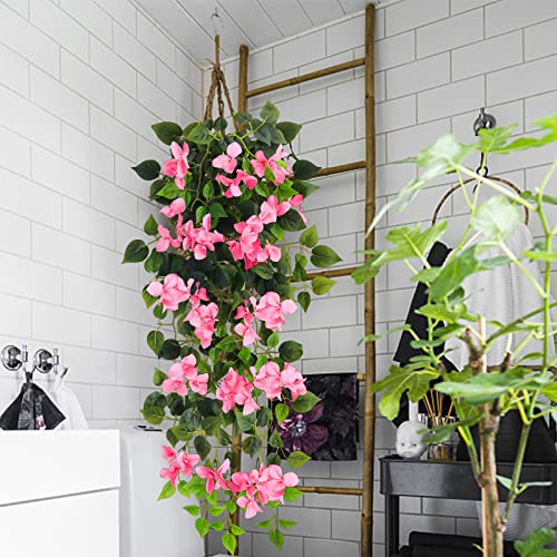UV Resistant Artificial Bougainvillea Hanging Plant E566
