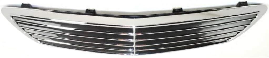 Chrome Shell Silver Insert Grille Assembly with 9 Molding for Sedan Wagon I535660