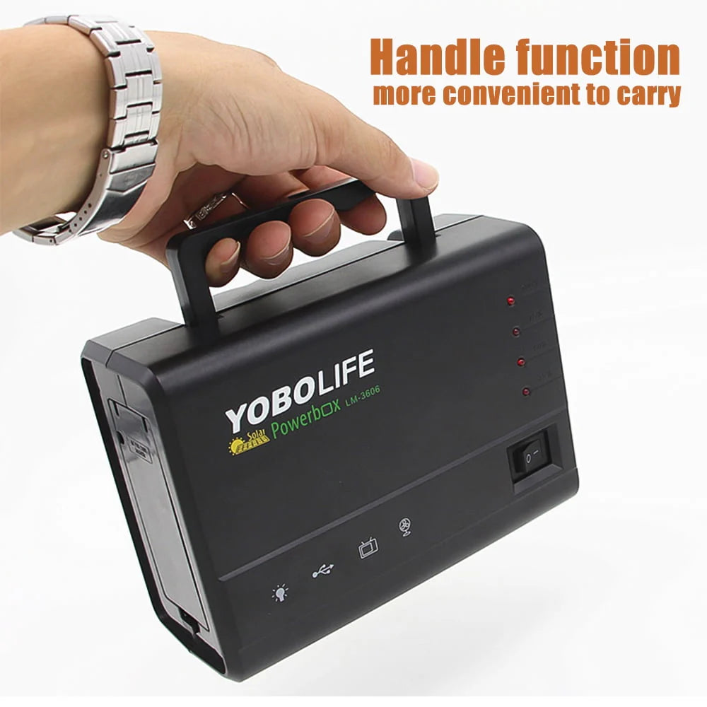 Portable Power Station with DC 12V and USB Ports V2470