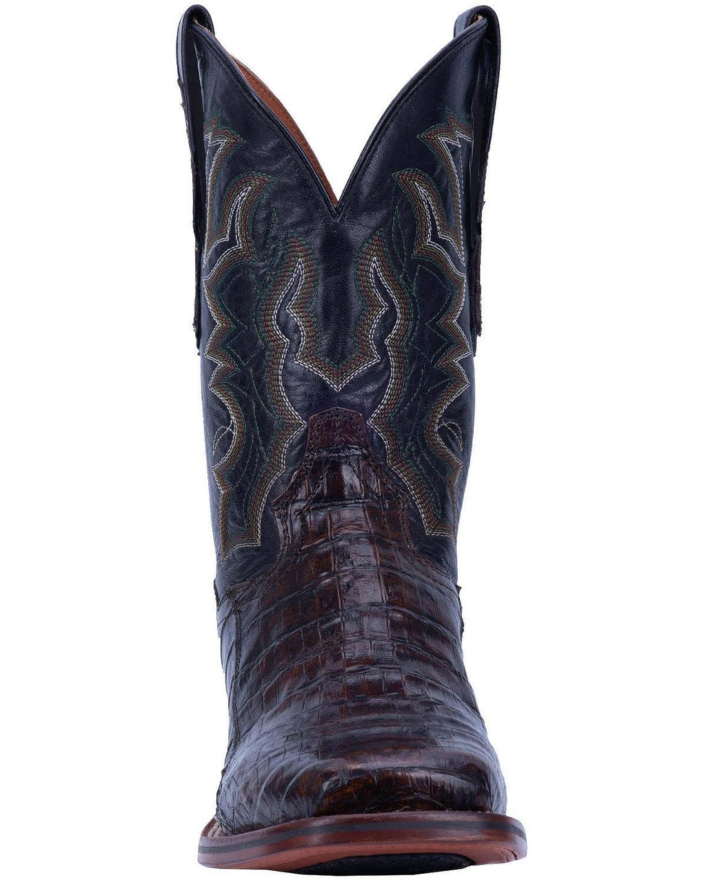 Brown Caiman Boots V4343
