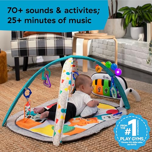 4-in-1 Music and Language Play Gym and Piano Tummy Time Activity Mat W655021