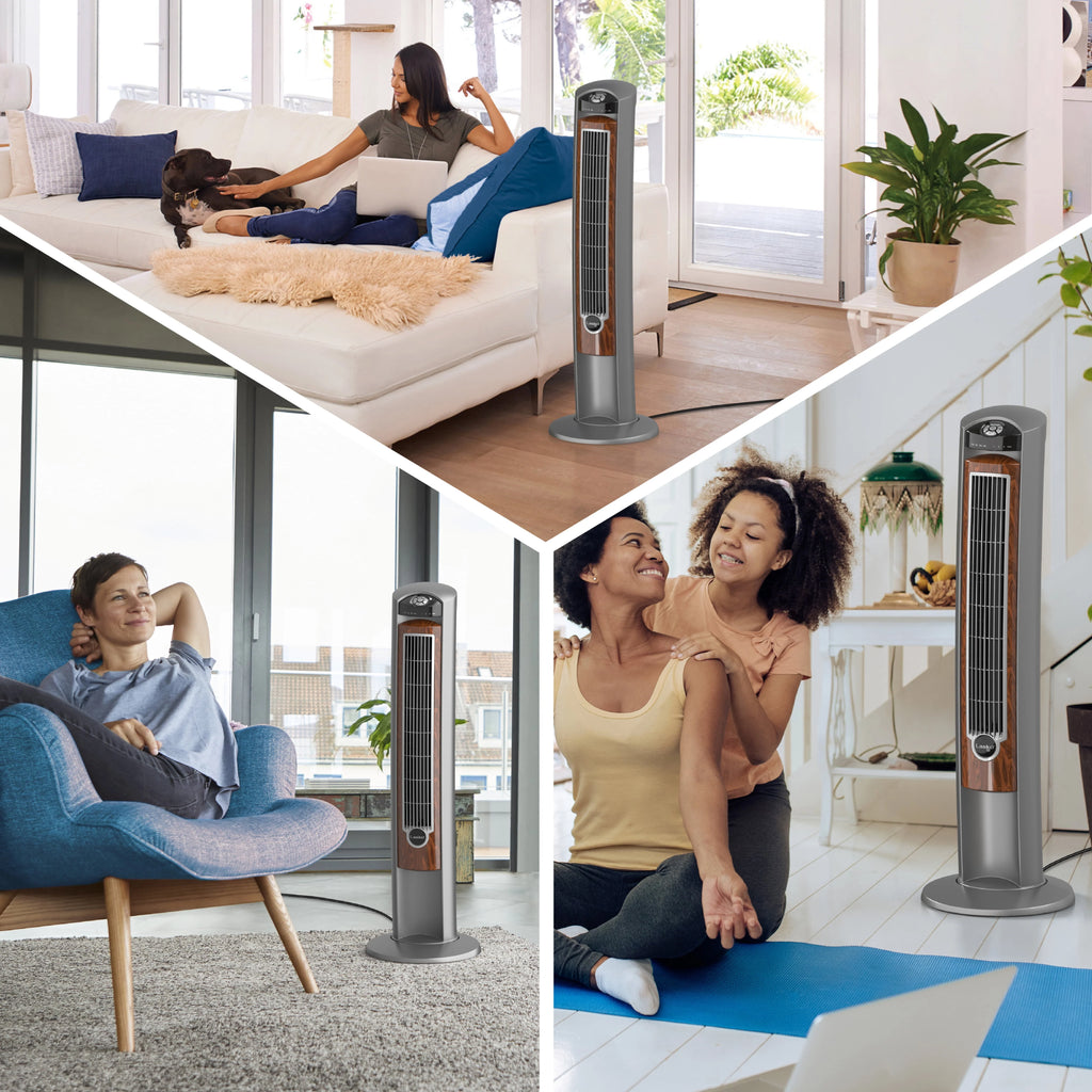 42 Tower Fan with Ionizer, Timer and Remote N761249