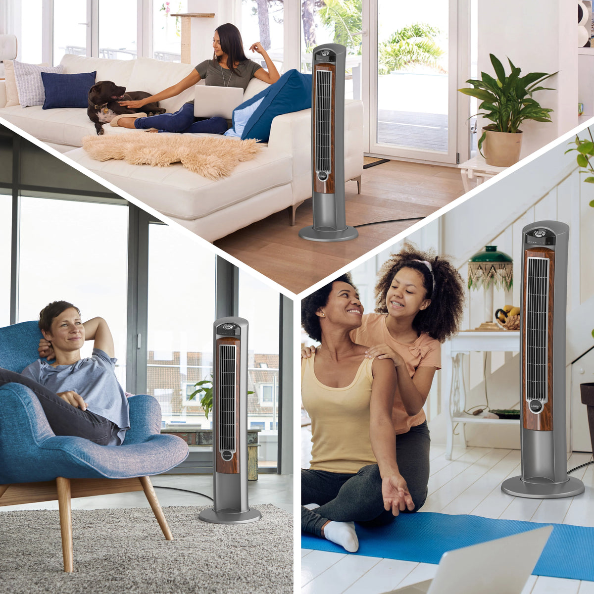 42 Tower Fan with Ionizer, Timer and Remote N761249