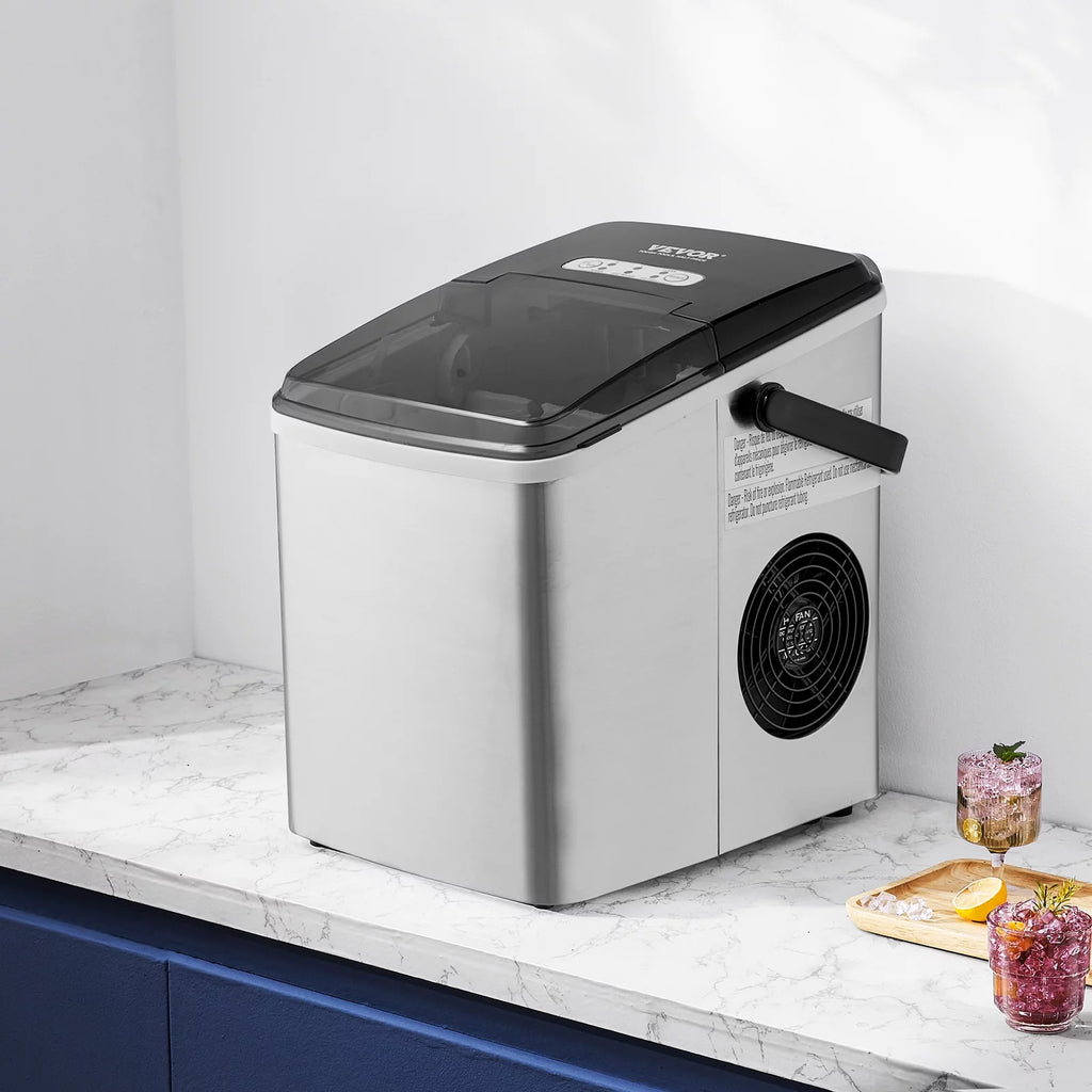 Portable Countertop Ice Maker with Scoop Basket B964321