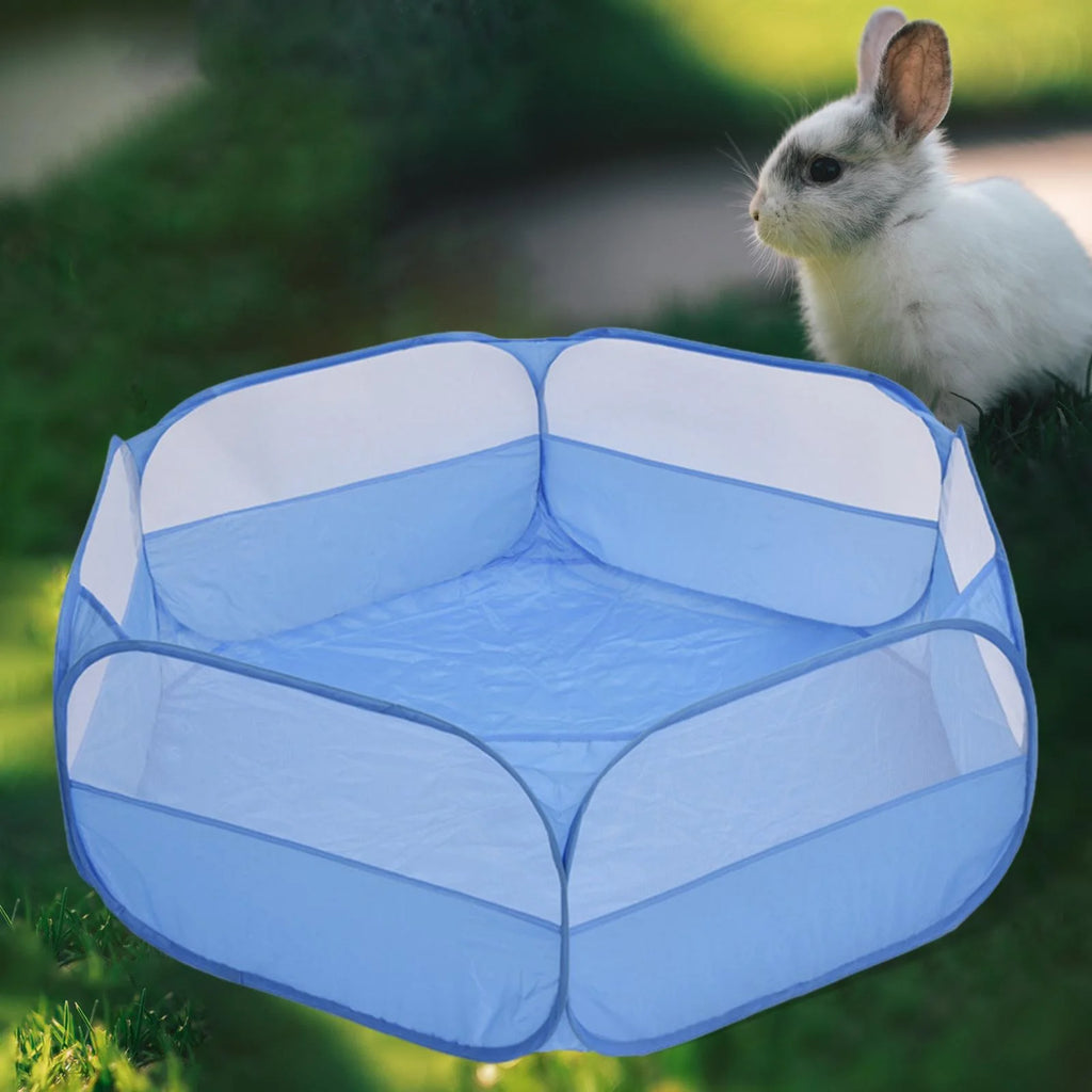 Folding Animal Playpen Yard Fence Cage Tent E758273