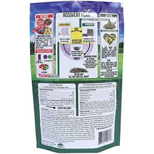 Rabbit Emergency Kit with Timothy Recovery Food O67986
