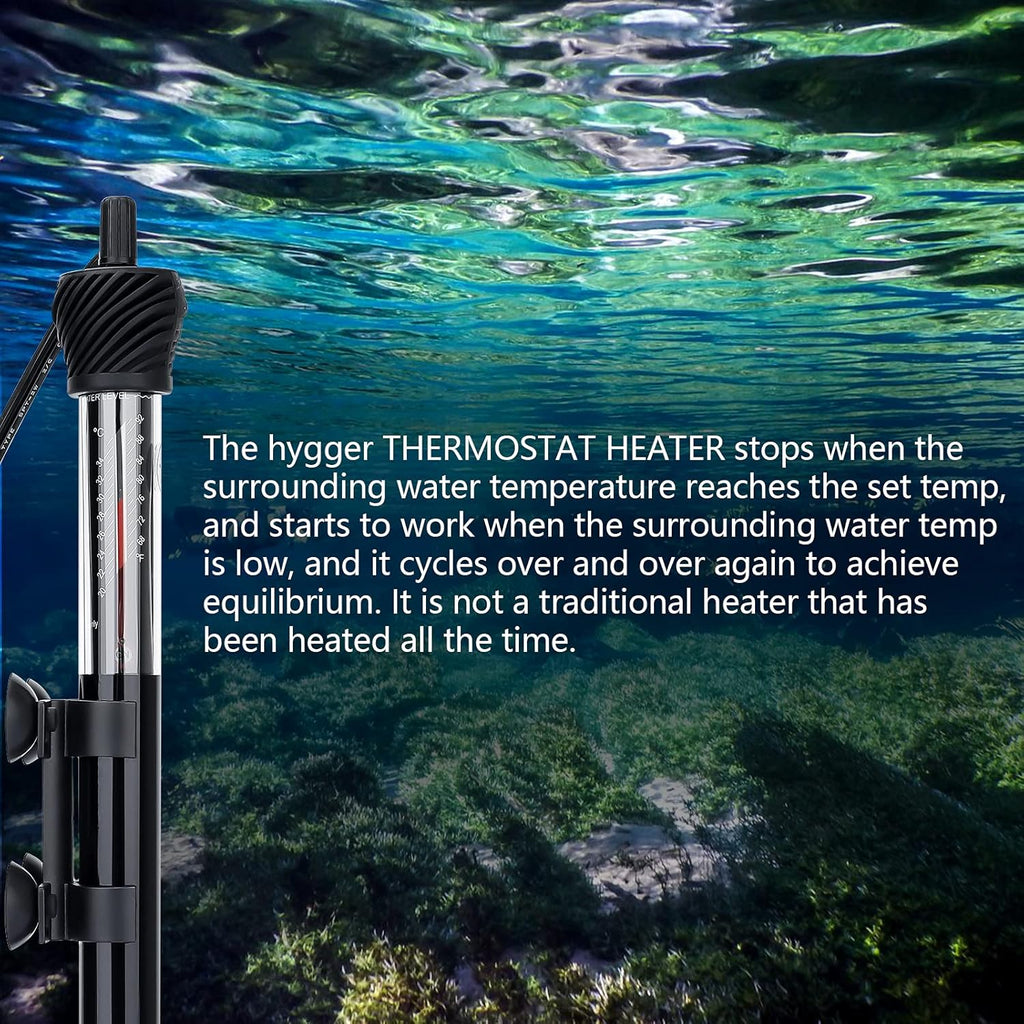 50W Submersible Aquarium Heater with Adjust Knob Suction Cup N208