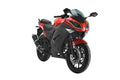 125cc Motorcycle with Manual Transmission Street Gas Bike 17 inches Wheels Red B234