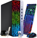 Intel Core i5-6th Gen 16GB DDR4 Ram 512GB SSD Radeon RX-550 4GB DDR5 Graphics Card Windows 10 Pro Computer Tower Y6749