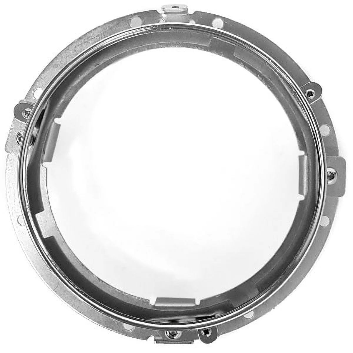 Chrome 7" LED Headlight Mounting Ring Trim Bracket E103856