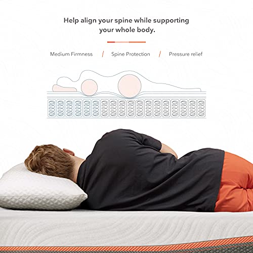 12” Hybrid Gel Memory Foam Pocket Innerspring Queen Size Mattress C834888