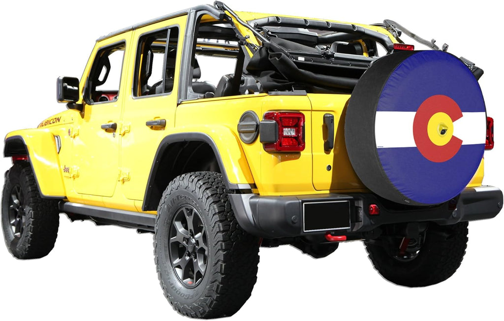 Soft JL Tire Cover with Back-up Camera C663594