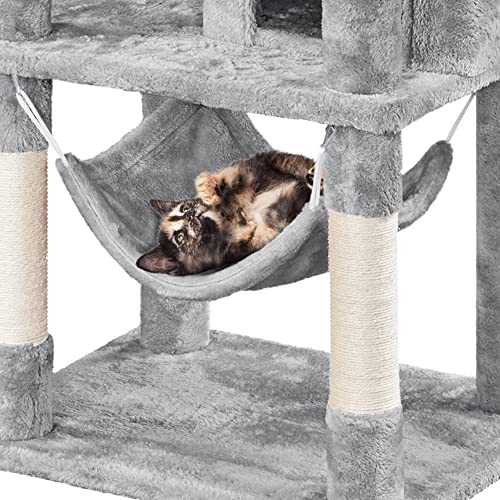 67in Multi-Level Cat Tree with Scratching Post Z327