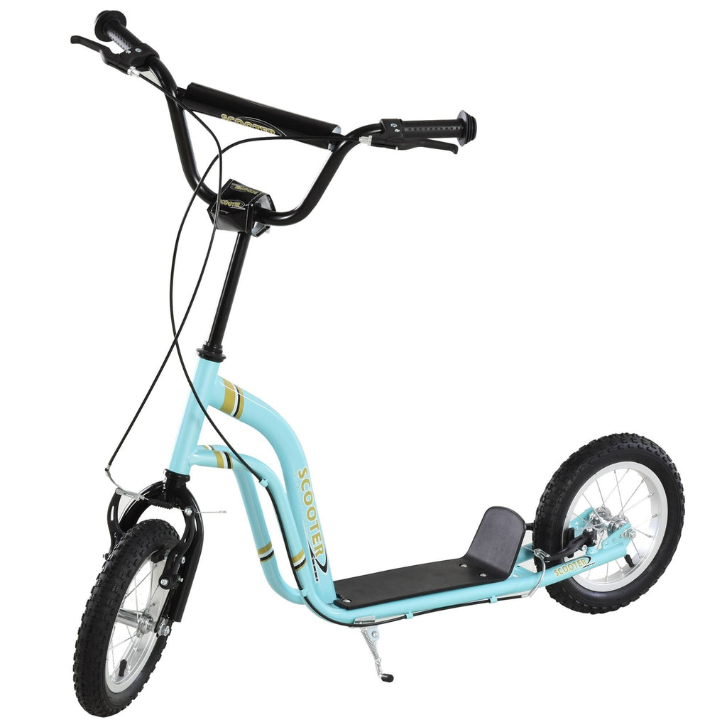 Blue 12-Inch Youth Scooter with Dual Brakes Y578548