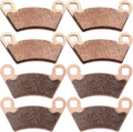 Brake Pads Front and Rear Sintered Replacement Kits Pack of 2 P250